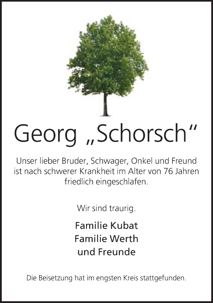  Traueranzeige für Georg  vom 08.09.2018 aus Neue Westfälische