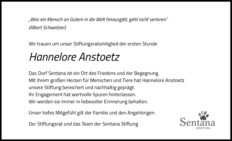 Traueranzeige für Hannelore Anstoetz vom 27.02.2021 aus Neue Westfälische