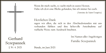 Traueranzeige von Gerhard Sczepannek von Neue Westfälische