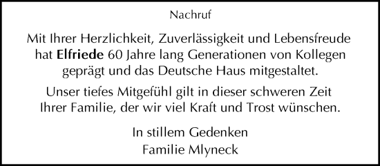 Traueranzeige von Elfriede  von Neue Westfälische und Westfalen-Blatt