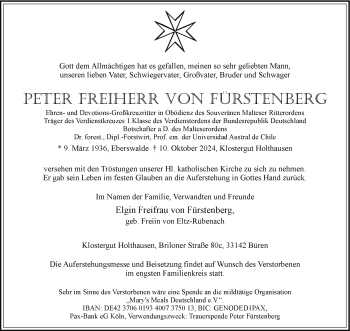 Traueranzeige von   von Westfalen Blatt